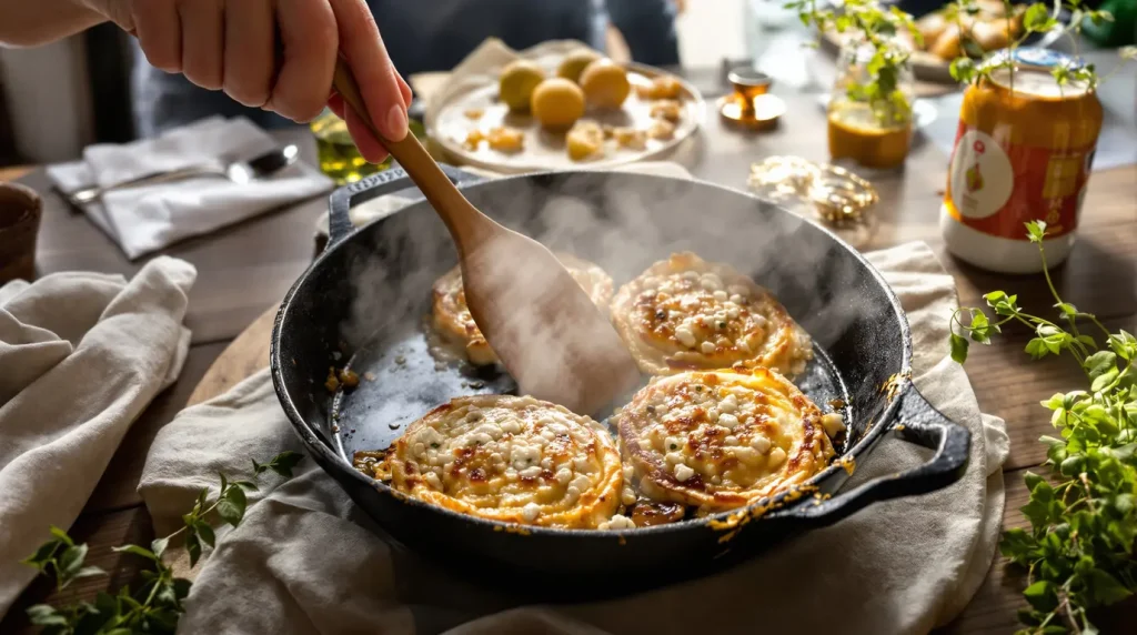 Galettes de poireaux à la feta : la recette simple et rapide, plébiscitée ce printemps