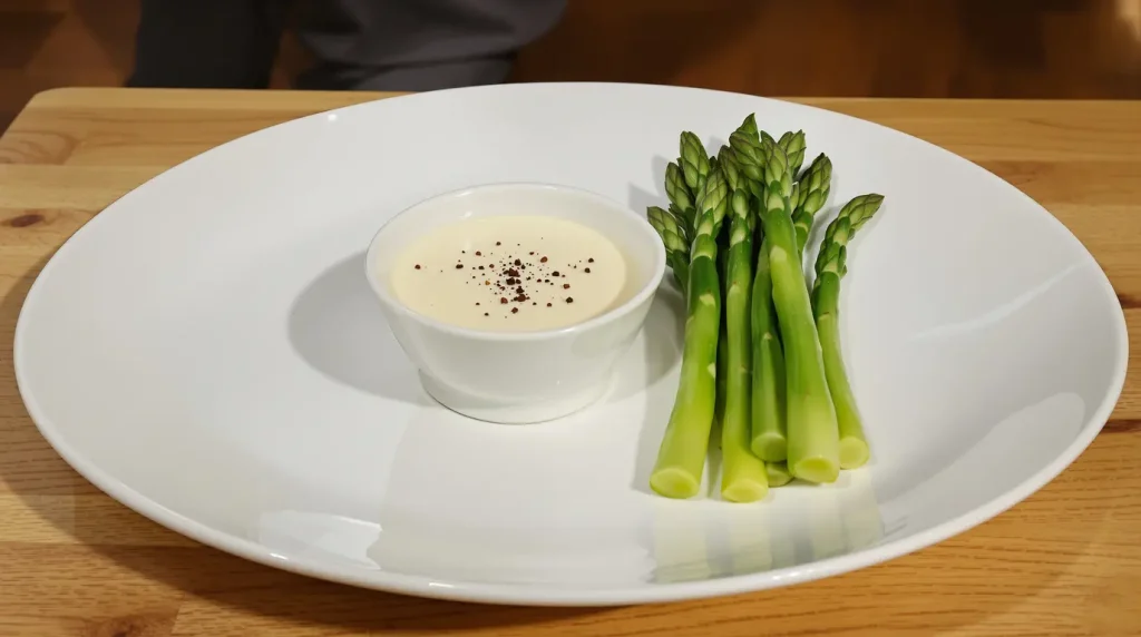 Cette sauce légère prête en 2 minutes est vraiment la meilleure pour accompagner les asperges