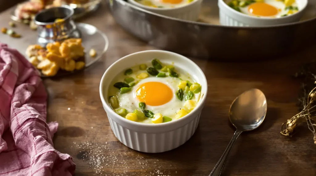 Ma recette d'oeufs cocotte aux asperges