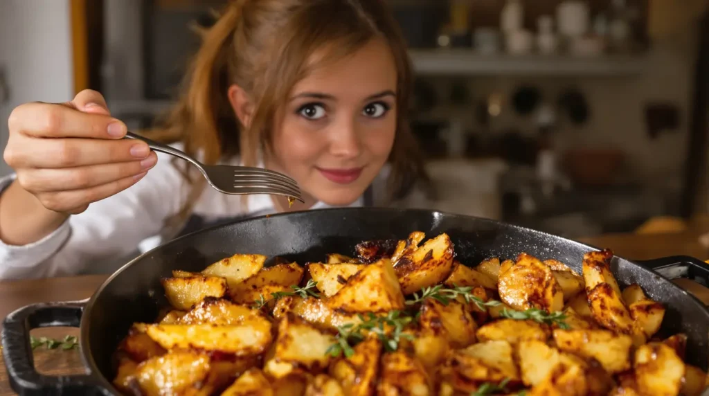Pommes de terre au four : l’astuce toute simple pour les rendre bien croustillantes, à tous les coups